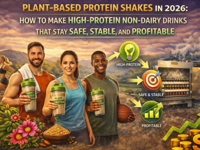 Plant-Based Protein Beverages in 2026: How to Make High-Protein Non-Dairy Drinks Profitable With Pasteurization