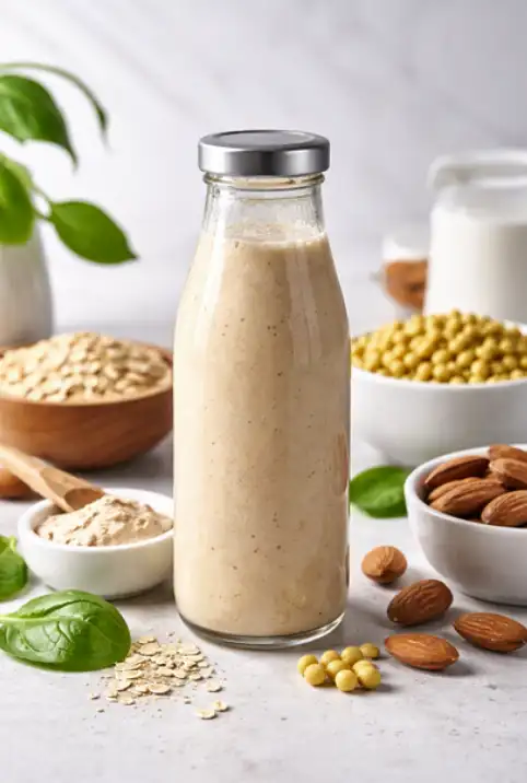 Image of a High-protein non-dairy beverage pasteurized by tunnel pasteurizer