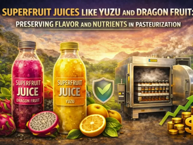 Superfruit Juices at Risk? How Smart Pasteurization Protects Yuzu & Dragon Fruit Flavor—and Profits