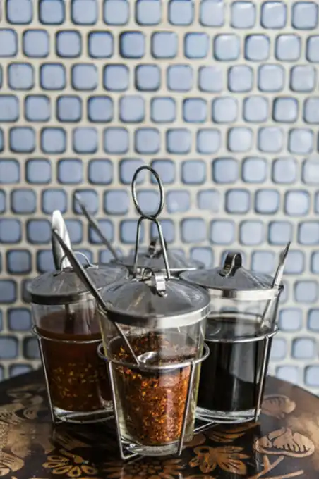 Image of spice jars