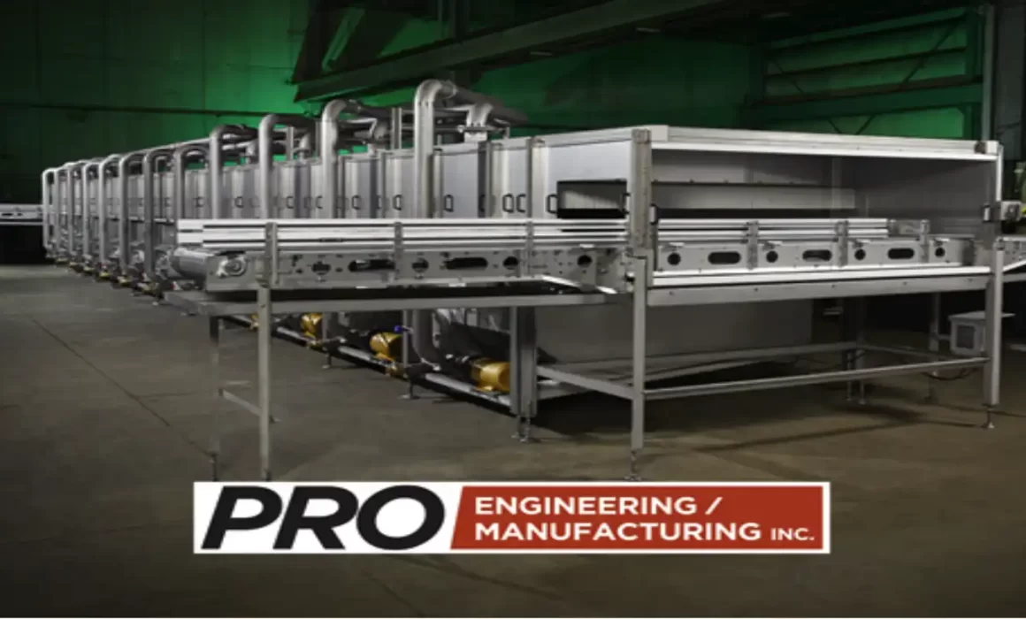 PRO tunnel pasteurizer connected to a beverage can production line